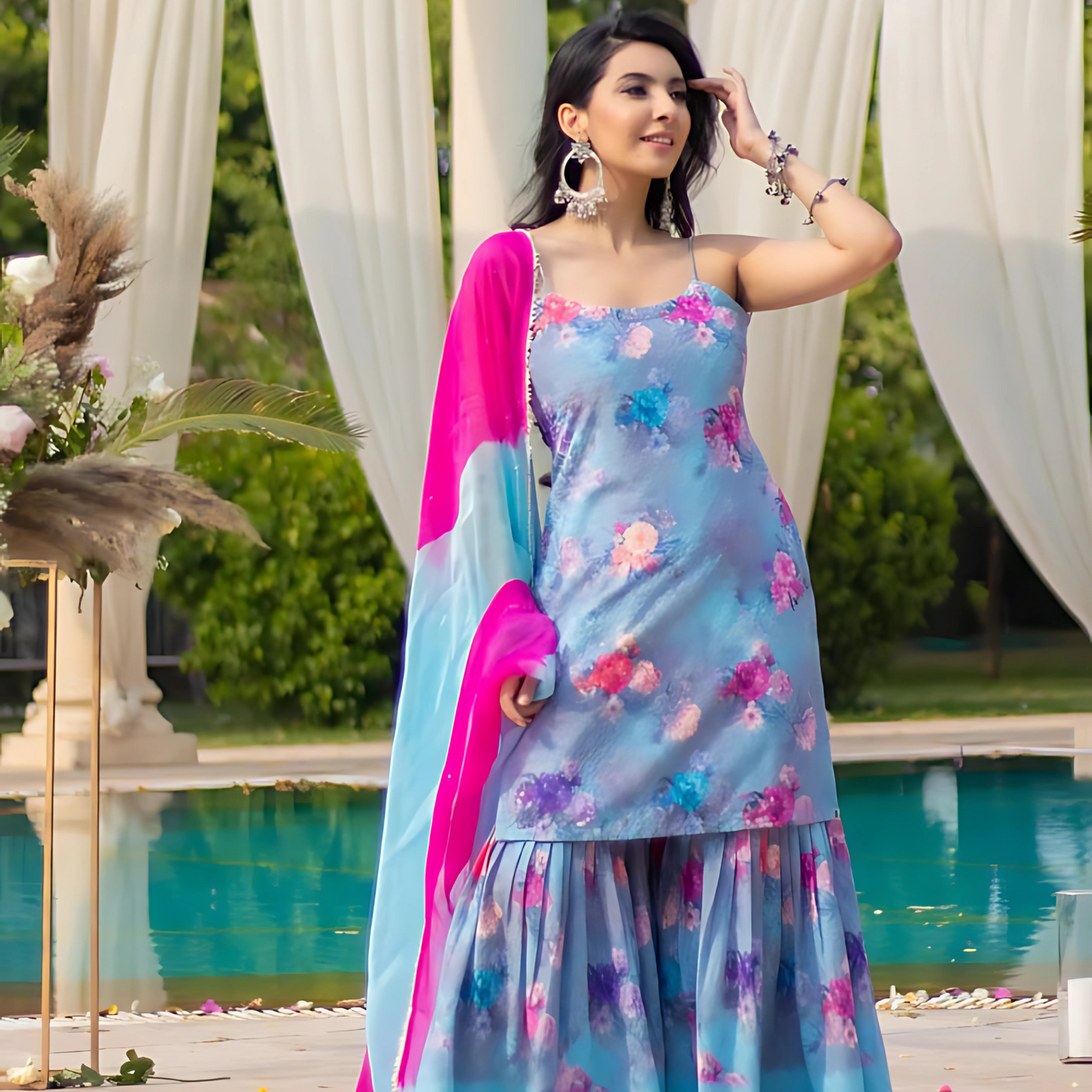 Blooming Fairy Sharara Set