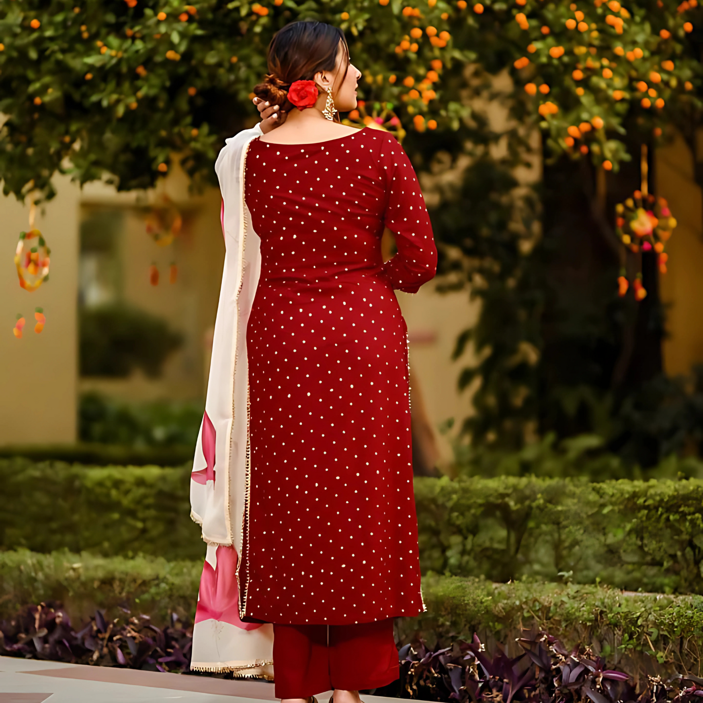 Raspberry Suit Set
