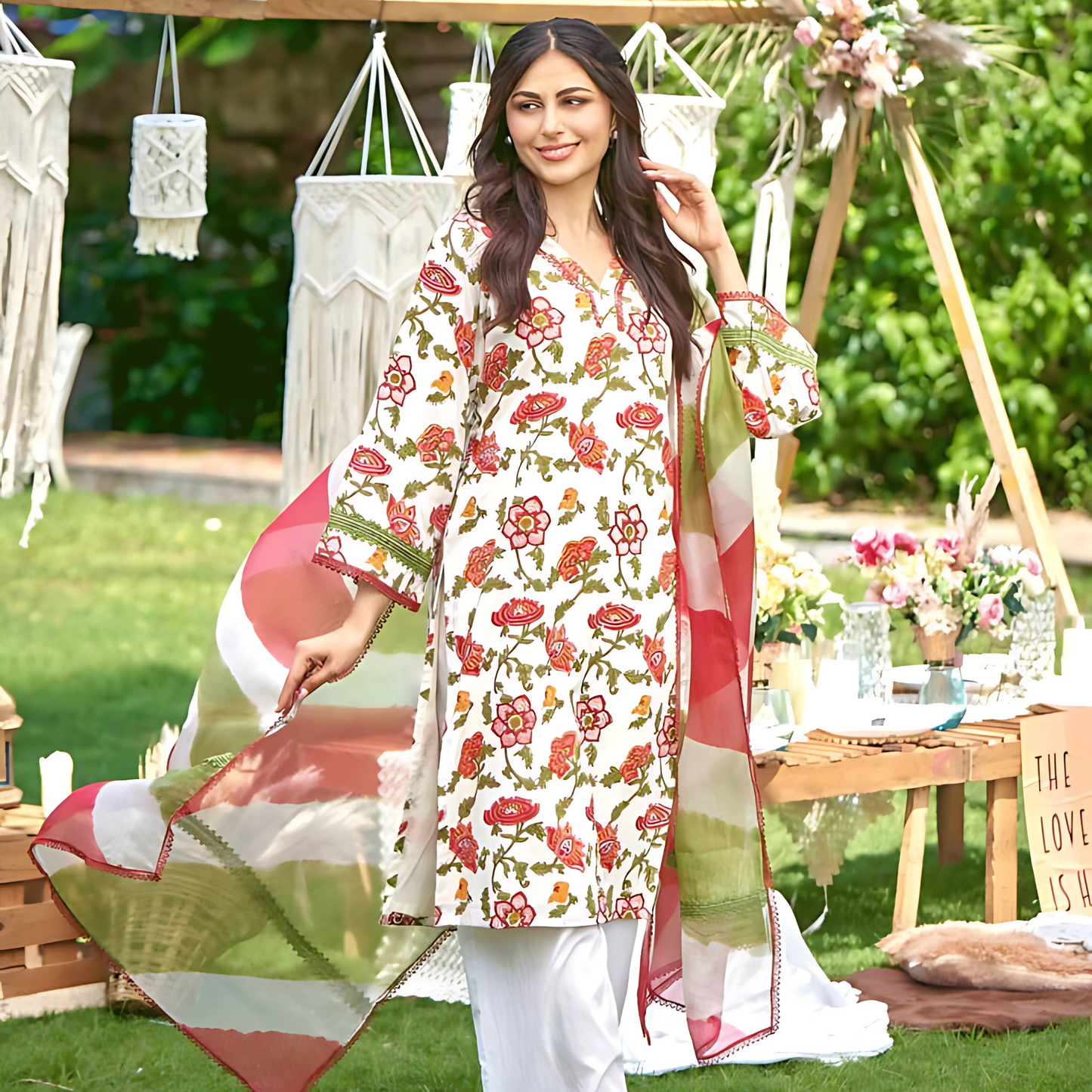 Sunrise Bloom Suit Set
