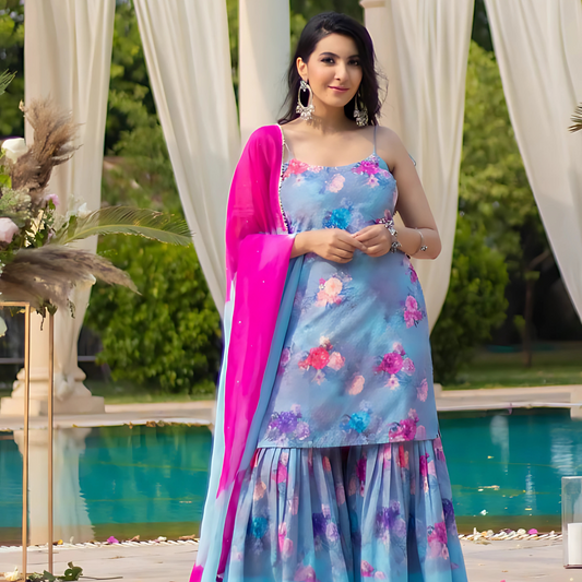 Blooming Fairy Sharara Set