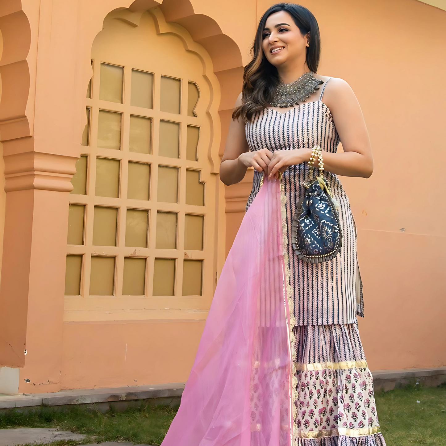 Sugar Swizzle Sharara Set