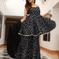 Fresh Black Sharara Set