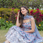 Blue Heaven Sharara Set