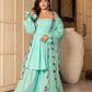 Nilkanta Embroidered Sharara Set