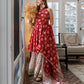 Red Finch Sharara Set