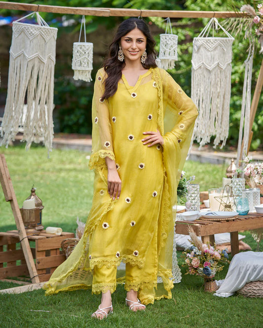 Murat Embroidered Kurta Set