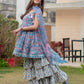 Blue Heaven Sharara Set