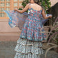 Blue Heaven Sharara Set