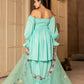 Nilkanta Embroidered Sharara Set