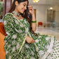 Green Butterfly Sharara Set